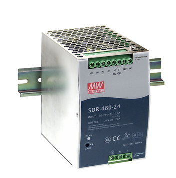 SDR-480-24 блок питания AC-DC на DIN-рейку 146031